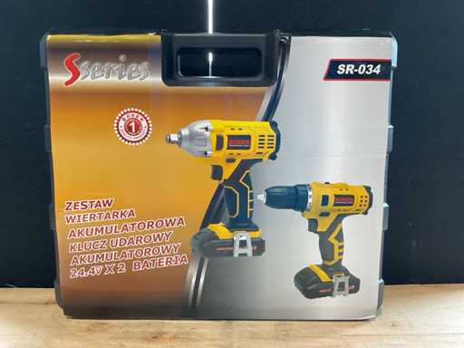 2025 Boxer SR-034 Zestaw narz?dzi akumulatorowych