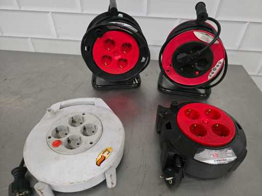 Electric Extension Cable Reel (4x)