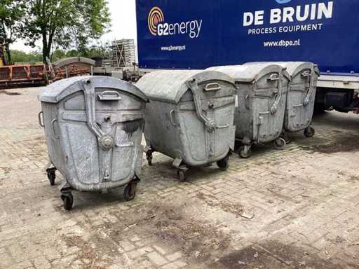 Afvalcontainer (4x)