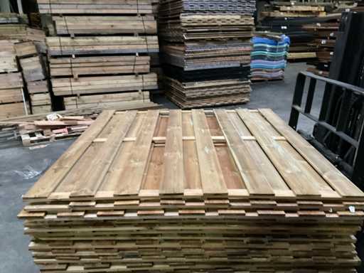 Plasă de grădină de pin impregnată - 180x180 cm (10x)