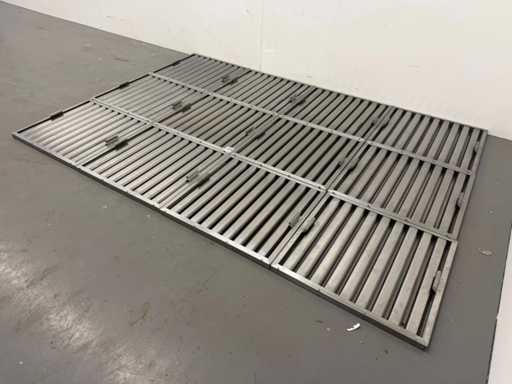 Filtre à ailettes en acier inoxydable (12x)