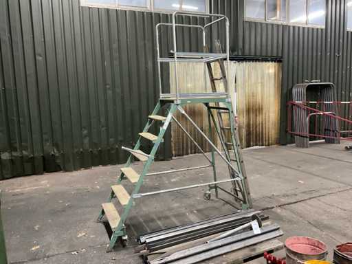 Scala della piattaforma Haca Leitern, mobile