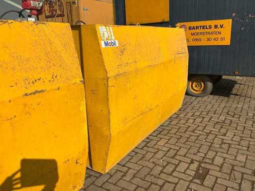 Réservoir de stockage horizontal