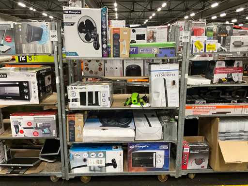 Lotto di elettrodomestici restituiti merci