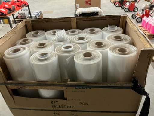 Partia plastikowych worków do usuwania kurzu