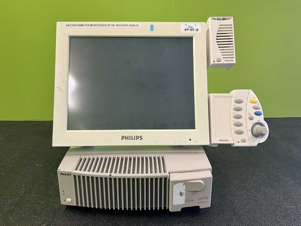 2005 Philips IntelliVue MP90 M8010A Patient Monitor