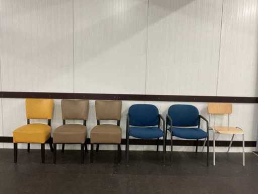 Various school chair (6x)