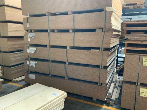 Unilin chipboard white plasticized (16x)