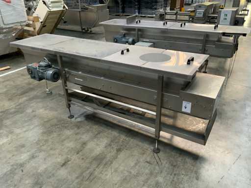 2008 Hinderink Lalobuba B-0200 Stainless Steel Bulk Conveyor