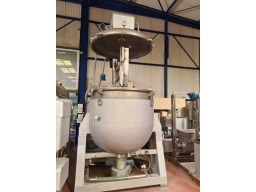 PB2 - TEM 2000 - Roestvrij staal vacuüm emulgator mixer