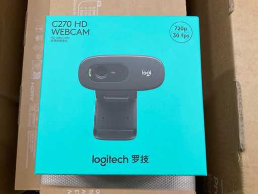 Logitech C270 HD Webcams (7x)