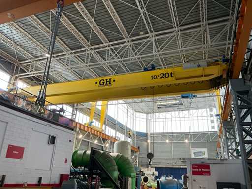 GH 10/20 T Double girder overhead crane - 2008