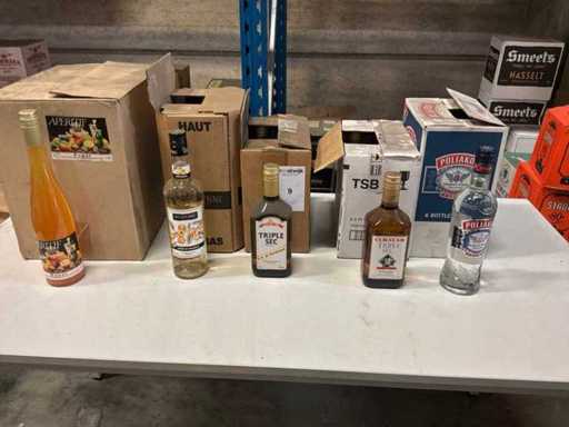 Lotto di vari liquori