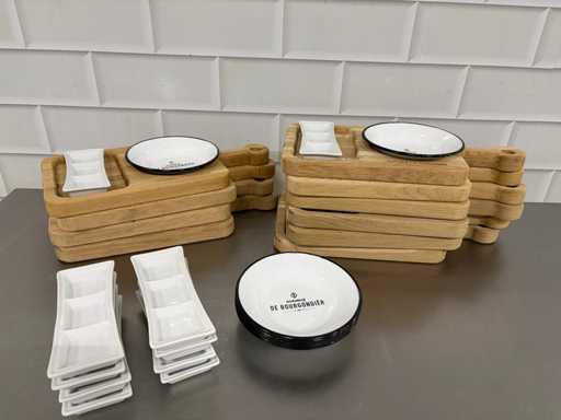 La Bourguignon - Tableau complet de tapas (10x)