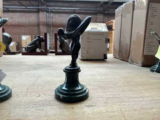 Mädchen mit den Flügeln Dekorative Skulptur (2x)