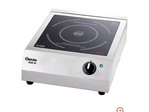 Bartscher - IND IK 35SK Fornuis, 3,5 kW - Instelbare Temperatuur - Bartscher - 105837