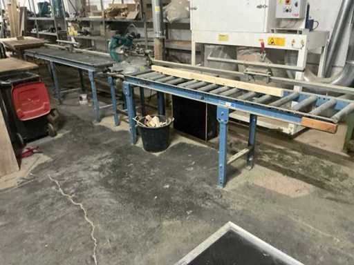 2013 Makita LS1016FL Radiaalafkortzaagmachine met rollerbanen