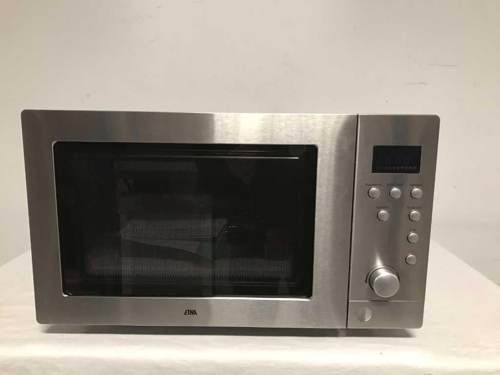 Etna ECM243RVS Freestanding combi microwave oven