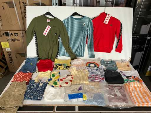 Batch of various children's clothing including Kappa/Makia/NameIt/MiniRodini etc (65x)