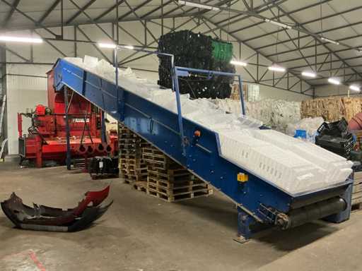 1993 Avermann Horizontal baler BP1411 22/50 Recyclinginstallatie