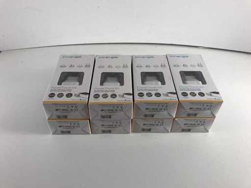 Încărcătoare USB de călătorie Innergie de 10 wați cu prize interschimbabile (Noi) (8x)