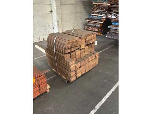 Ayous thermo 21x125 Hardhout