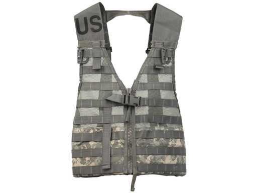 US Vest, MOLLE II, FLC, AT-digital, Modular, Mint (R18) (10x)