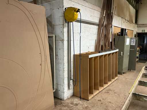 Enrollador de manguera de aire Zeca 813/8