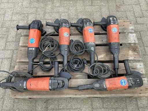 Fein WSB25-180X Verschiedene Schleifmaschinen (6x)