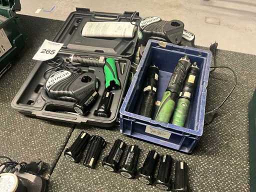 Hitachi DB 3DL Screwdriver (4x)