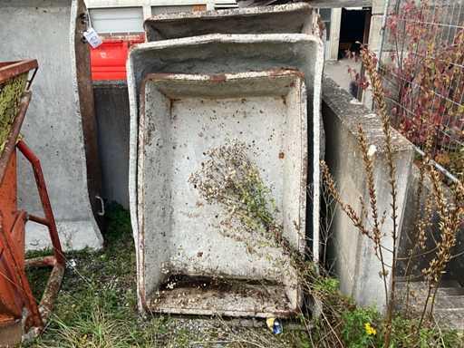 Mörtelmulden diverse Grössen (7x)