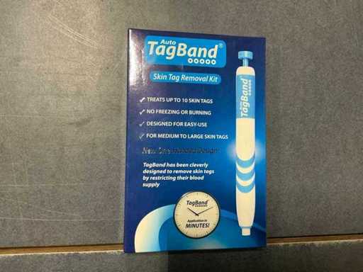 Auto tag band skin tag removal kit