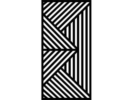 Ecran Vector terra – compozit lemn negru – 180x90 cm (4x)