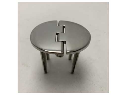 Cerniera rotonda in acciaio inox Ferretti, resistente alla corrosione per portello ponte - CHA-D65P