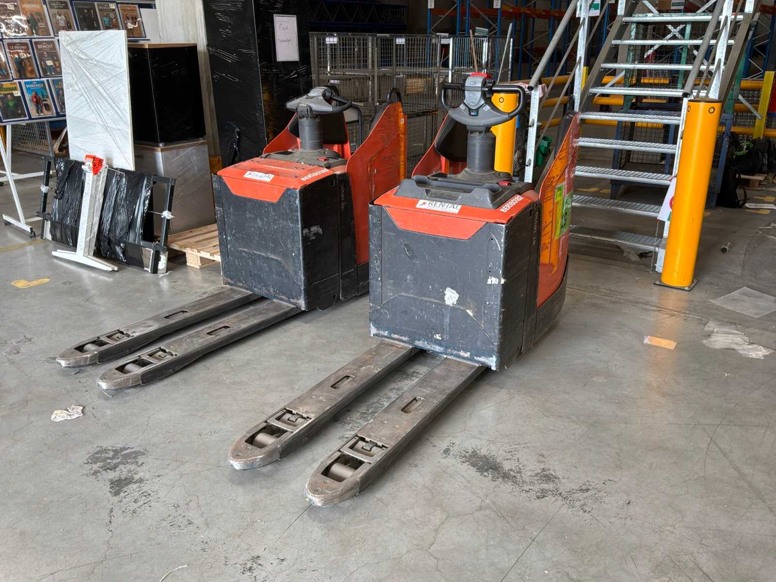 2018 Toyota LPE220 Electric Pallet Jack (2x)
