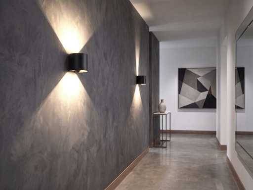7W LED Wandlamp duo licht verstelbaar waterdicht(12x)