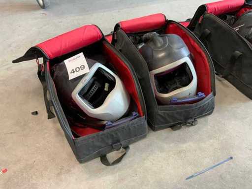 Casco da saldatura 3M Speedglas 9100 con sistema di filtro (2x)