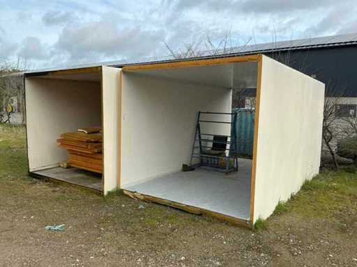 Unfertiger isolierter Behälter (2x)