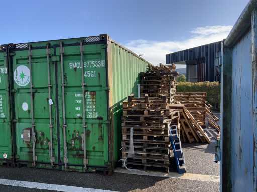 Evergreen Gesloten Zeecontainer  40 voet highcube
