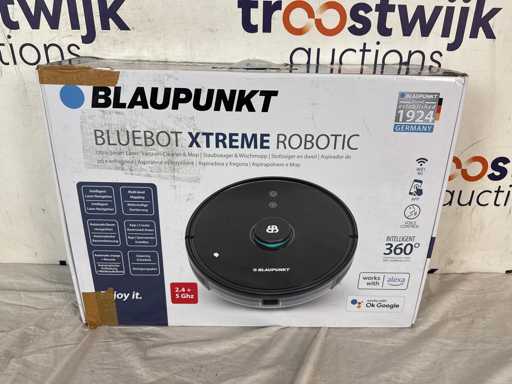 Blaupunkt Bluebot Xtreme Robotstofzuiger met dweil | Emerio Pizzarette Origineel 