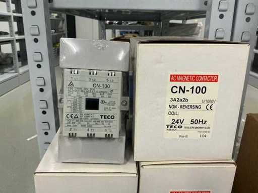 Lot Teco AC contactori magnetici CN-100 (7x)