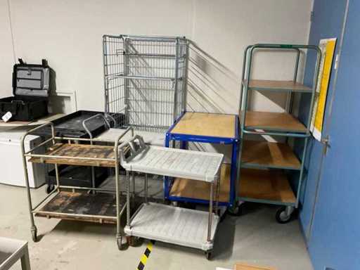 Warehouse trolley (6x)