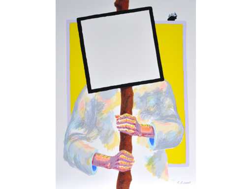 Roger Raveel - De eeuwigdurende optocht - zeefdruk - 1/130