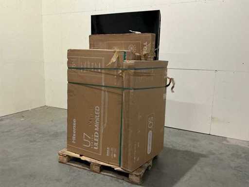 Pallet Televisies Retourgoederen - 7 items