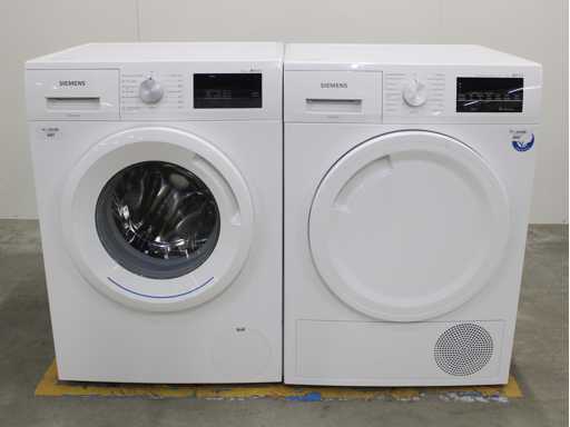 Machine à laver Siemens iQ300 iSensoric iQdrive & Siemens iQ500 iSensoric autonettoyant sèche-linge à condensateur