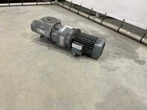 Motor met dubbele reductie