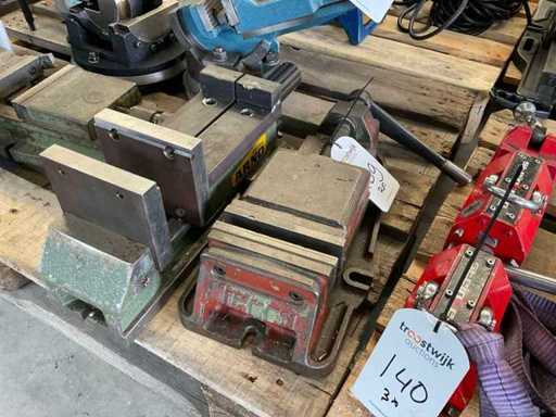 Morsa per macchine (2x)