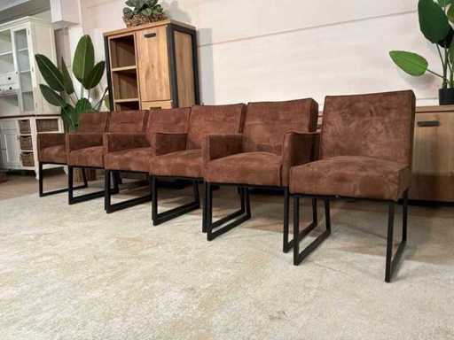 Sedie da pranzo in castagno (6x)