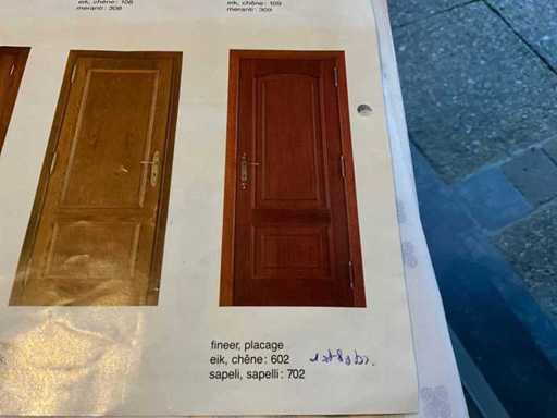 Pype 602 Porte intérieure en bois massif (19x)