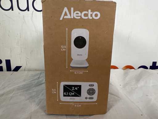 Alecto DVM-71 - Baby monitor with camera - Temperature display - White